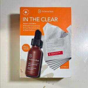 Dr. Dennis Gross In The Clear Texture Renewal Serum & Daily Peel Kit